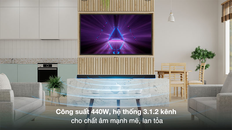 Công suất của Loa thanh soundbar LG SP8A