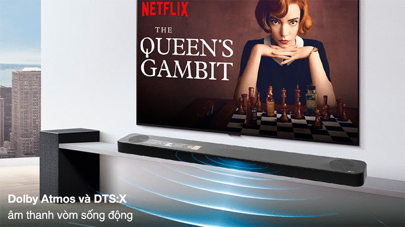 Công nghệ Dolby Atmos, DTS:X của Loa thanh soundbar LG SP8A