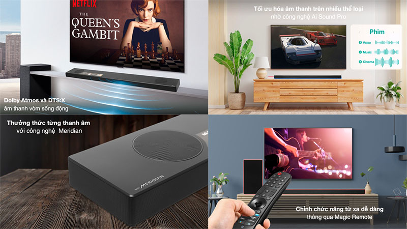 Loa thanh soundbar LG SP9A - Hàng chính hãng