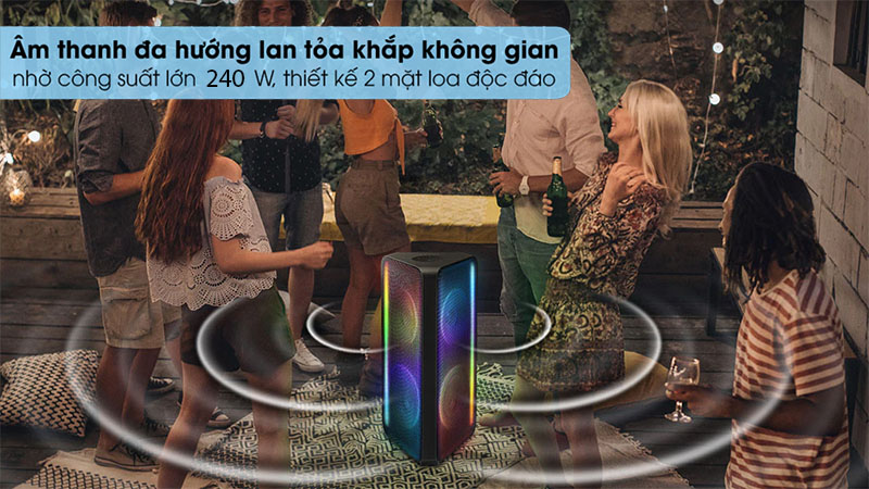 Loa tháp Samsung MX-ST50B - Hàng chính hãng