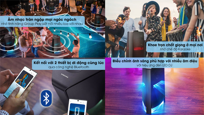 Loa tháp Samsung MX-T70/XV - Hàng chính hãng