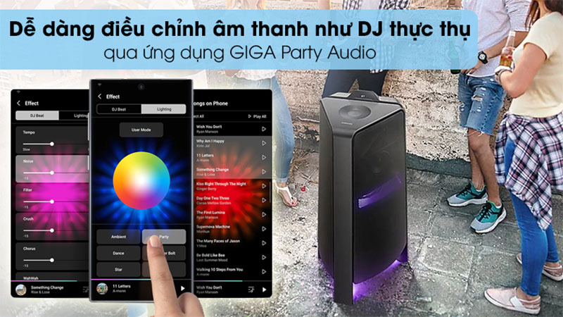 Loa tháp Samsung MX-T70/XV - Hàng chính hãng