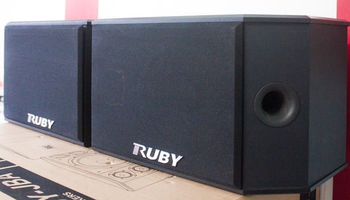 Loa thùng lưới vải Ruby RB 108 - Bass size 20 cm - Hàng chính hãng