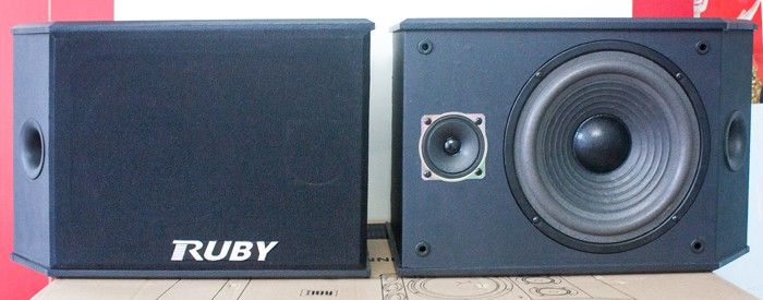 Loa thùng lưới vải Ruby RB 108 - Bass size 20 cm - Hàng chính hãng