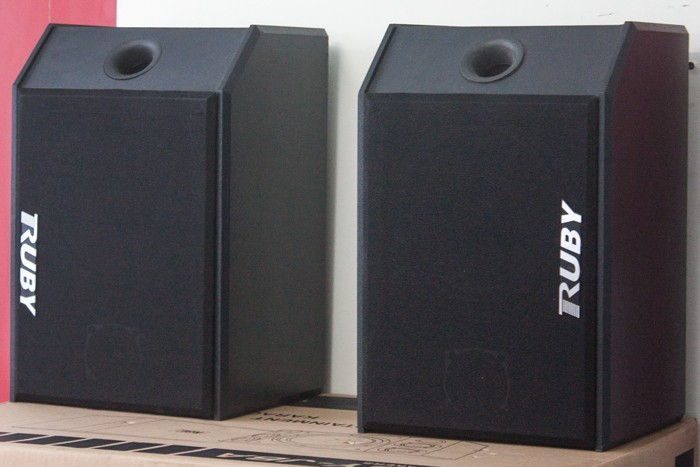 Loa thùng lưới vải Ruby RB 108 - Bass size 20 cm - Hàng chính hãng