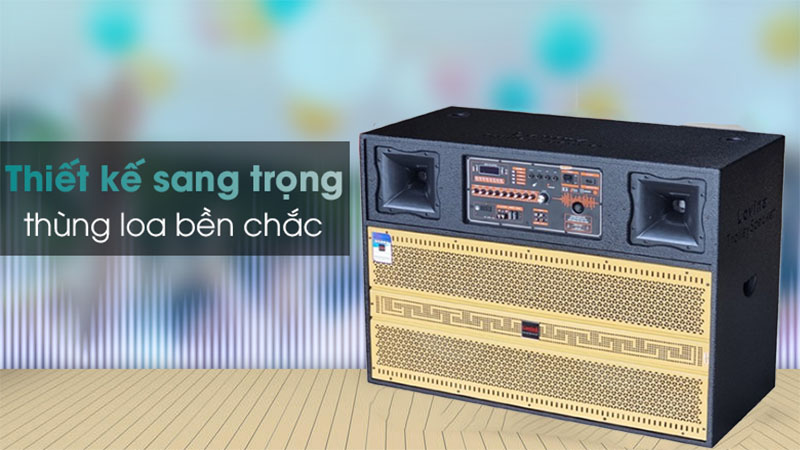 Thiết kế của Loa tủ kéo bình Lovina KB2016A