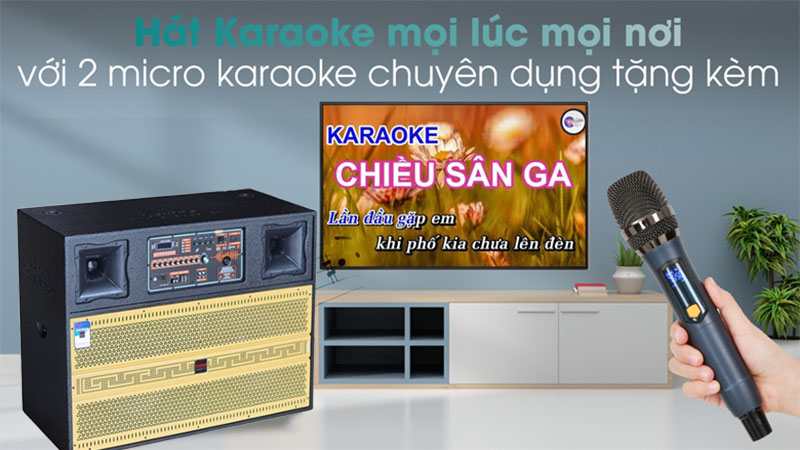 Loa tủ kéo bình Lovina KB2016A