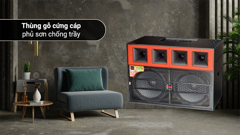 Thiết kế của Loa tủ kéo bình Lovina KB2020B