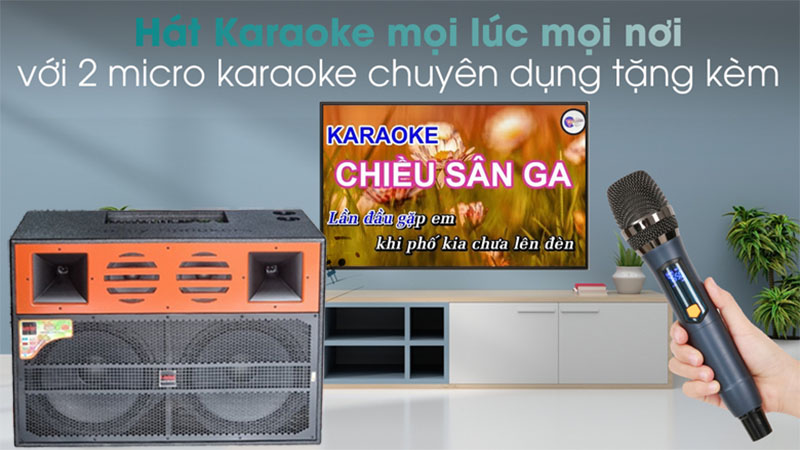 Loa tủ kéo bình Lovina KB2020C