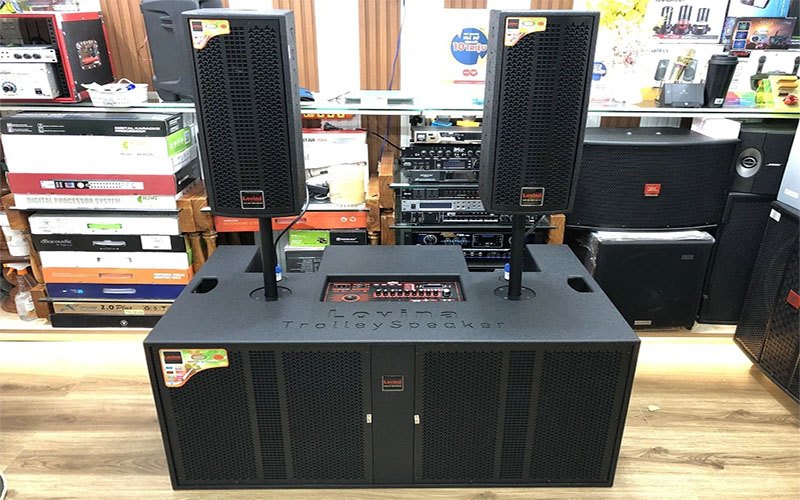 Loa kéo bình chuyên nghiệp Lovina KB21802