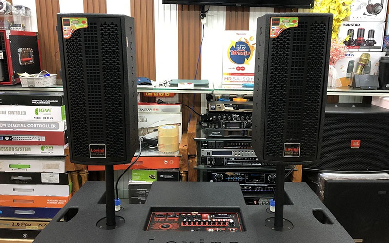 Loa kéo bình chuyên nghiệp Lovina KB21802