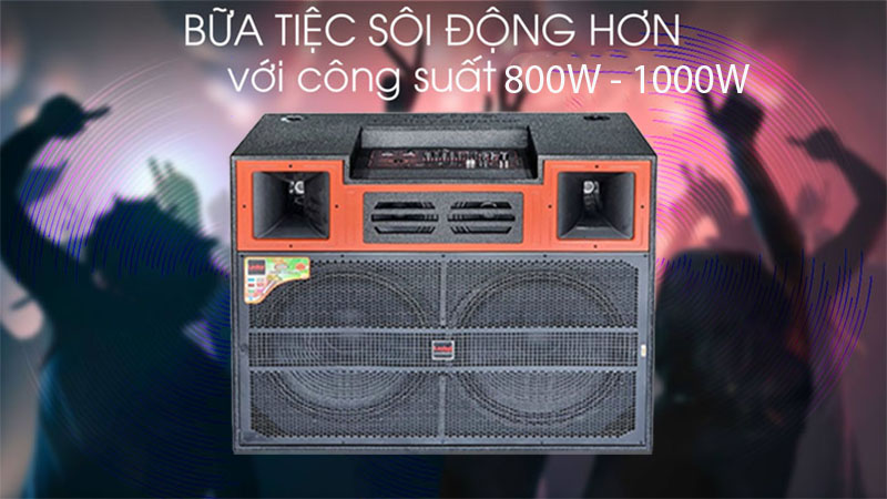 Công suất của Loa tủ kéo bình Lovina KB21803