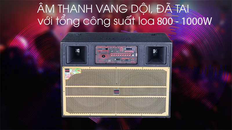 Công suất của Loa tủ kéo bình Lovina KB21803