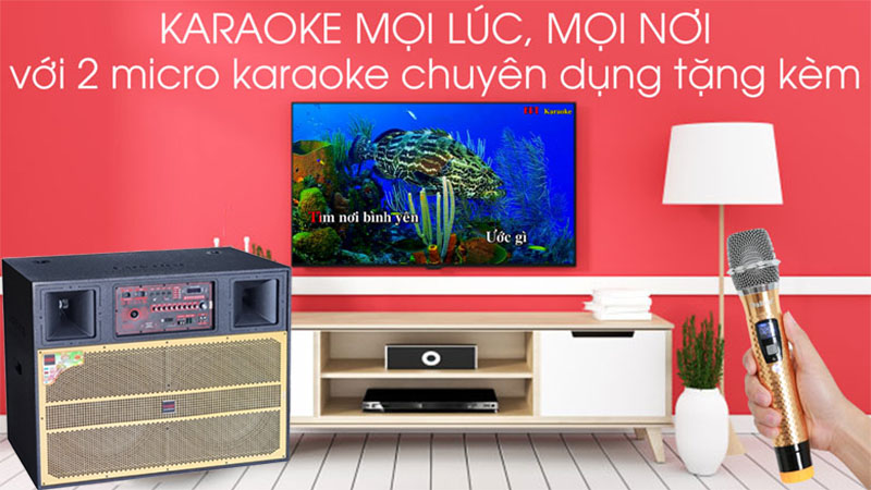 Loa tủ kéo bình Lovina KB21803