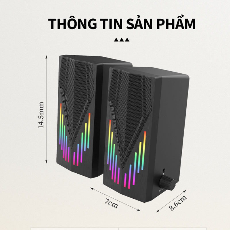 Loa vi tính Best Sound BD-318 kích thước nhỏ gọn