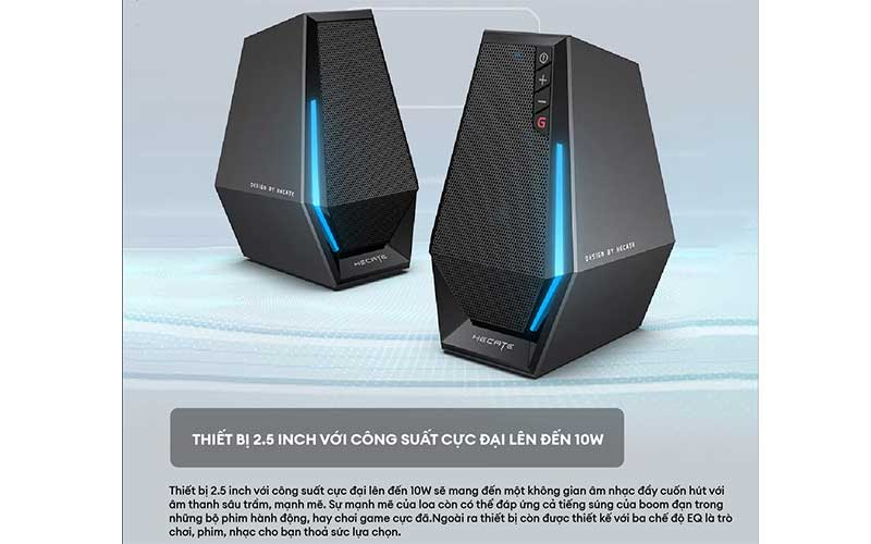 Loa vi tính Bluetooth Edifier G1500 - Hàng chính hãng