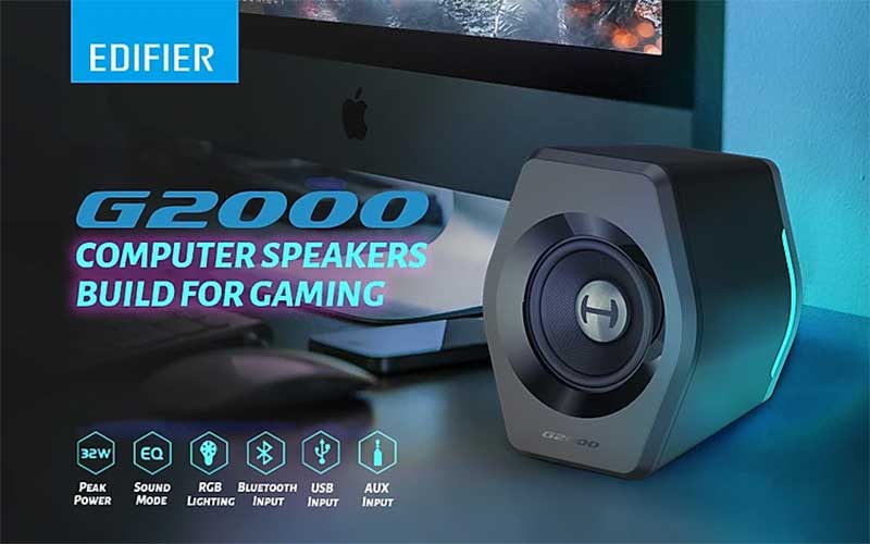 Loa vi tính Bluetooth Edifier G2000 - Hàng chính hãng