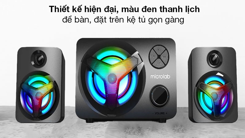 Loa vi tính Bluetooth Microlab U210 - Hàng chính hãng