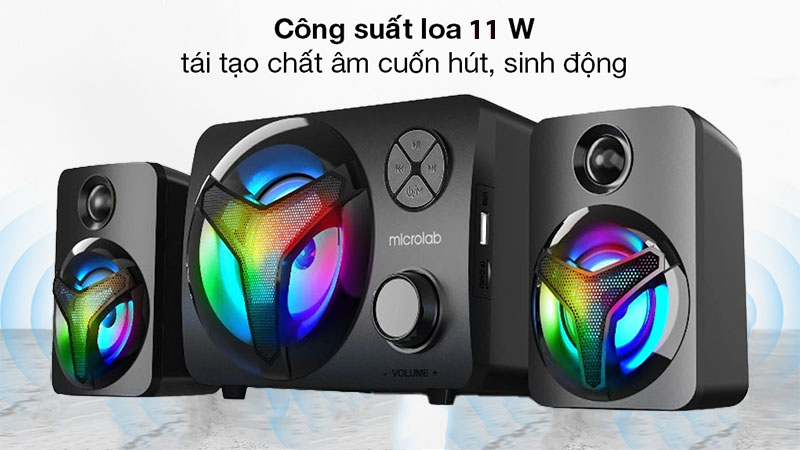 Loa vi tính Bluetooth Microlab U210 - Hàng chính hãng