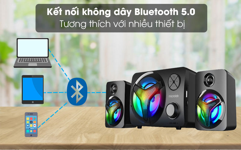 Loa vi tính Bluetooth Microlab U210 - Hàng chính hãng