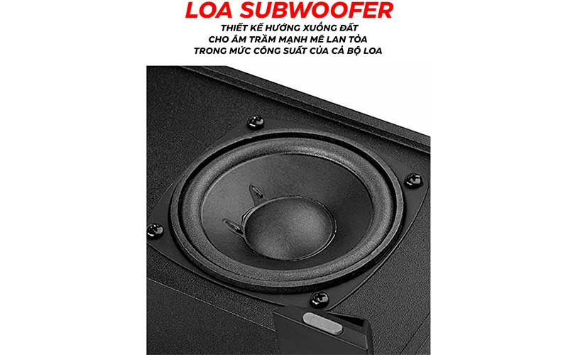 Thiết kế loa sub của Loa vi tính Edifier M1360