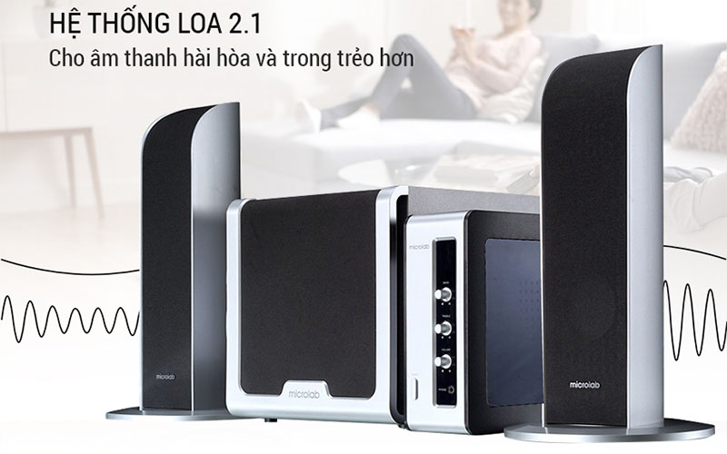 Loa vi tính Microlab FC-361BT (2.1+1) - Hàng chính hãng