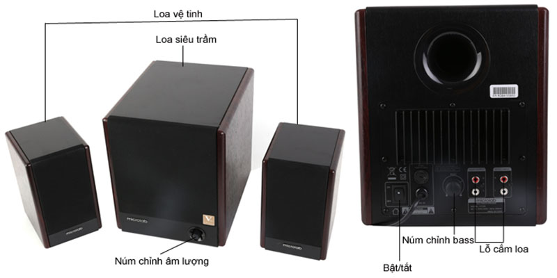 Loa vi tính Microlab FC330 - Hàng chính hãng
