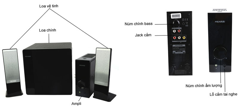 Loa vi tính Microlab FC362 - Hàng chính hãng