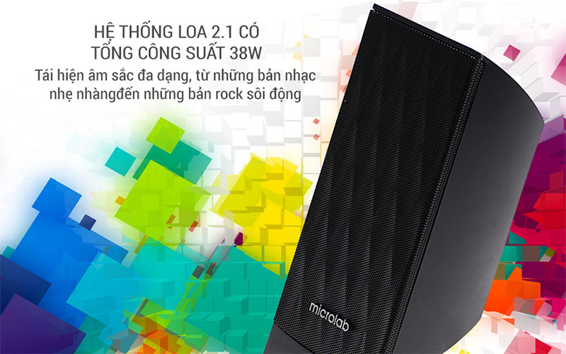 Loa vi tính Microlab M-300 - Hàng chính hãng