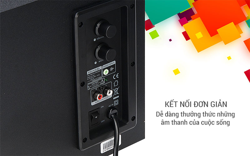 Loa vi tính Microlab M-300 - Hàng chính hãng