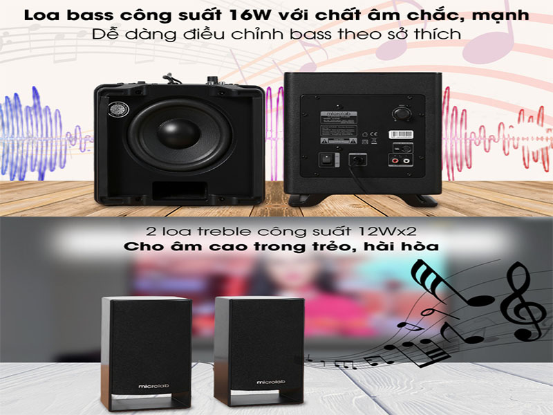 Loa vi tính Microlab M-600BT