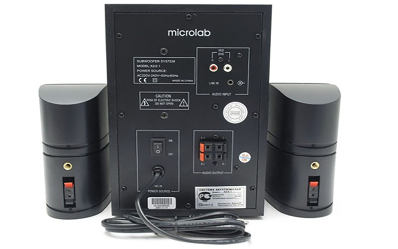 Loa vi tính Microlab X-2 - Hàng chính hãng