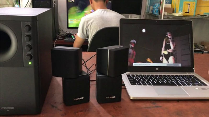 Loa vi tính Microlab X-2 - Hàng chính hãng