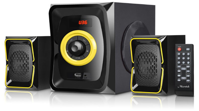 Loa vi tính Microtek M-168BT 2.1 - Hàng chính hãng