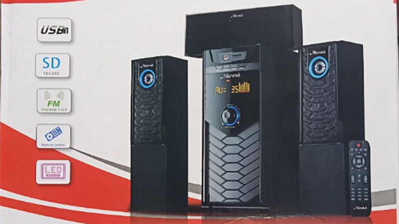 Loa vi tính Microtek X-218BT - Hàng chính hãng