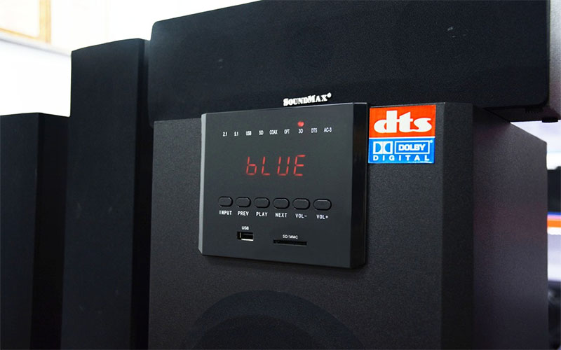 Bảng điều khiển của Loa vi tính SoundMax B-60/5.1