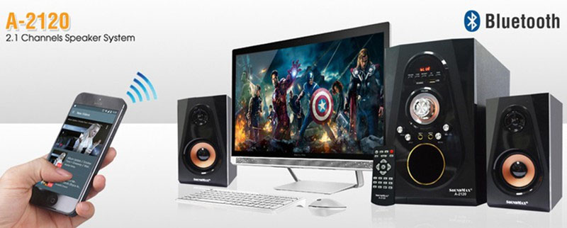 Loa vi tính Soundmax A-2120/2.1 - Hàng chính hãng
