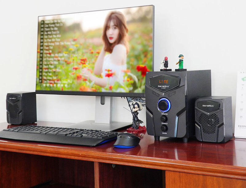 Loa vi tính SoundMax A827/2.1 - Hàng chính hãng