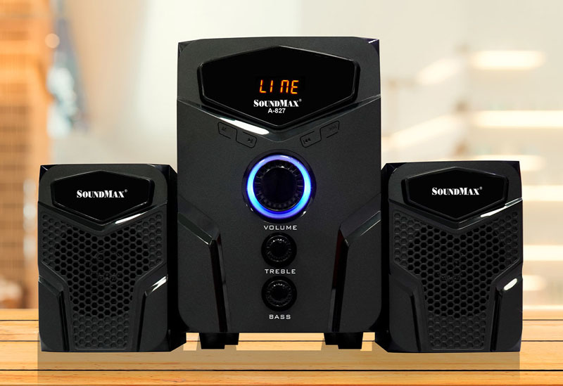 Loa vi tính SoundMax A827/2.1 - Hàng chính hãng