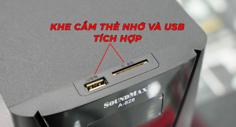 Loa vi tính Soundmax A828/2.1 - Hàng chính hãng