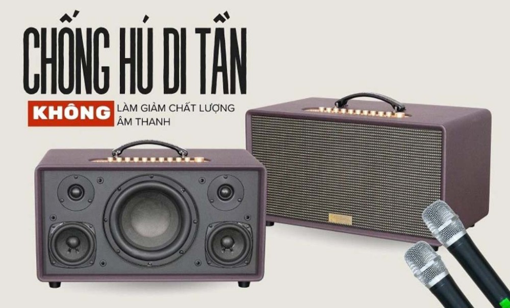 Công nghệ chống hú di tần, âm thanh trong trẻo, rõ ràng