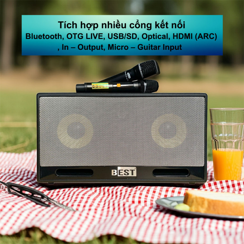 Loa xách tay Best B16-PRO 350W - Hàng chính hãng