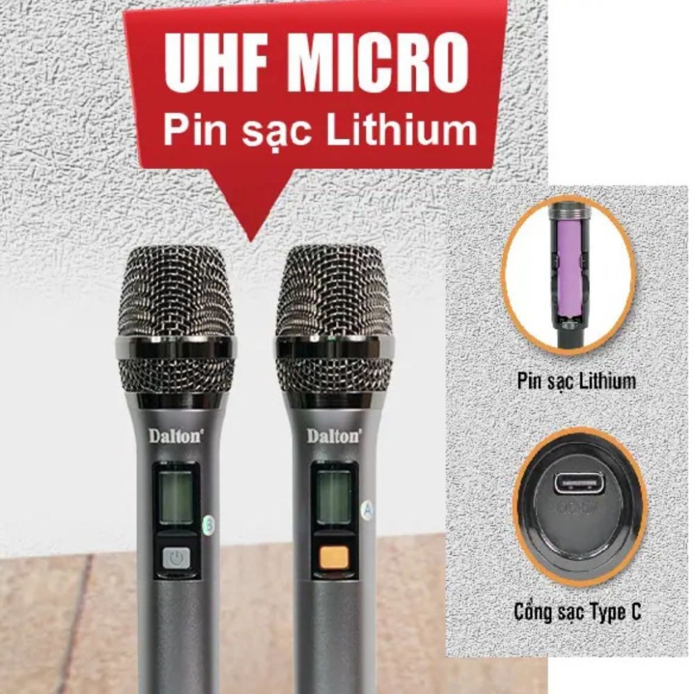 Loa karaoke xách tay Dalton K210C - Hàng chính hãng