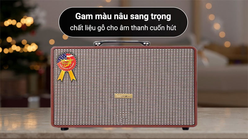 Thiết kế của Loa xách tay Thunder T-26PRO