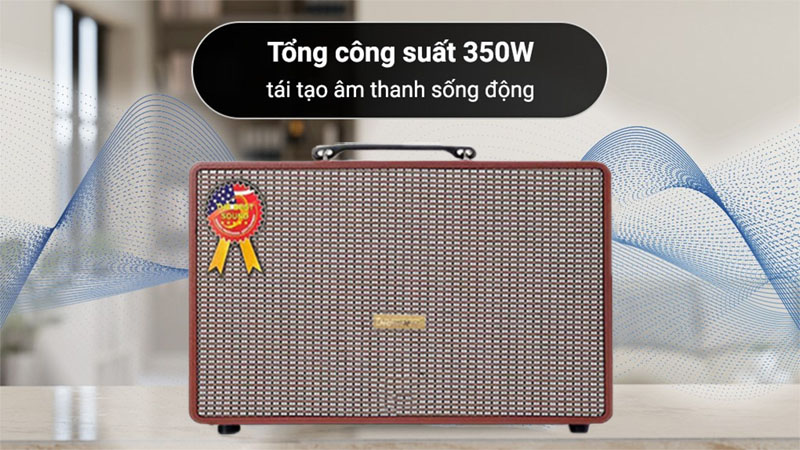 Công suất của Loa xách tay Thunder T-26PRO