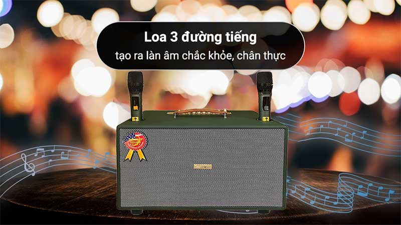 Cấu trúc của Loa xách tay Thunder TW26-PRO