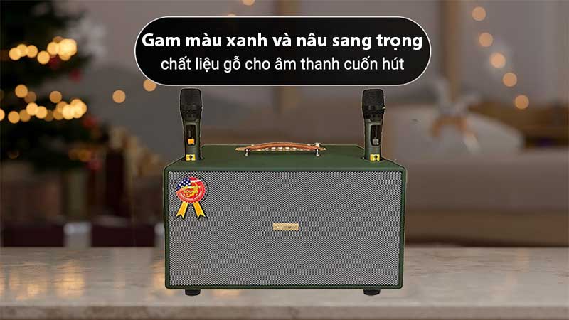 Chất liệu và màu sắc của Loa xách tay Thunder TW26-PRO