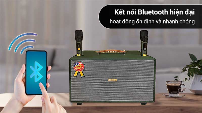 Tính năng Bluetooth của Loa xách tay Thunder TW26-PRO