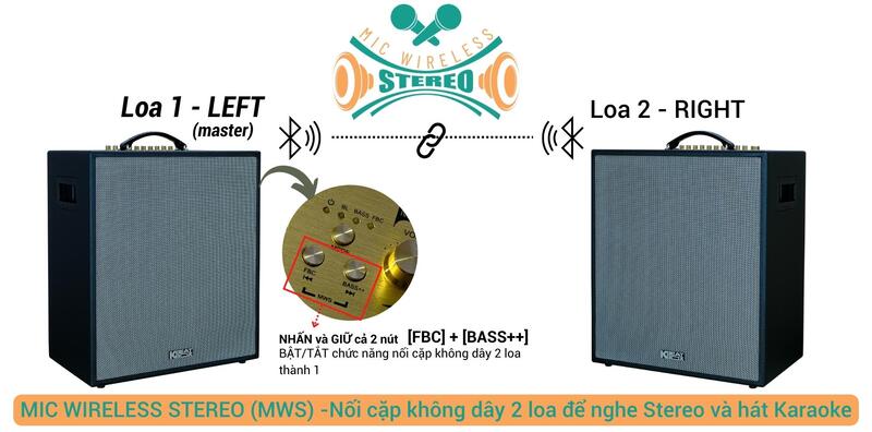 Loa xách tay Acnos CS451 PLUS - Hàng chính hãng