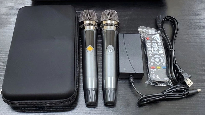 Phụ kiện của Loa xách tay bass đôi Ladomax X-216(DSP)